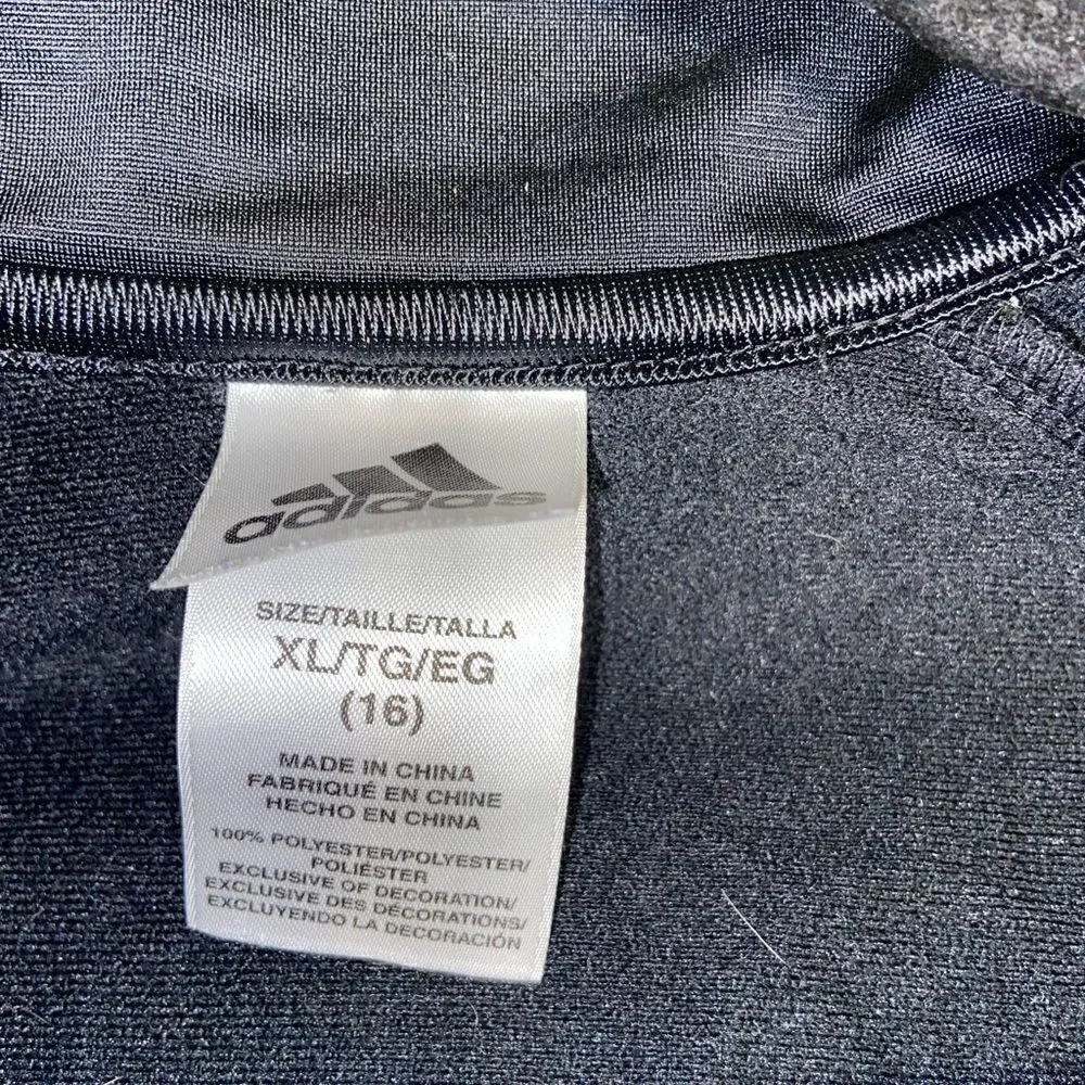 Adidas zip up track jacket
